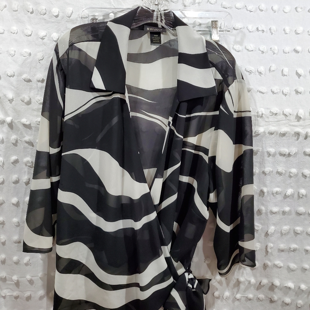 Wrap blouse